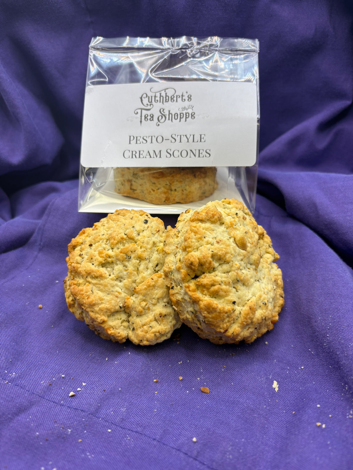 Pesto-Style Cream Scones - Scone of the Month