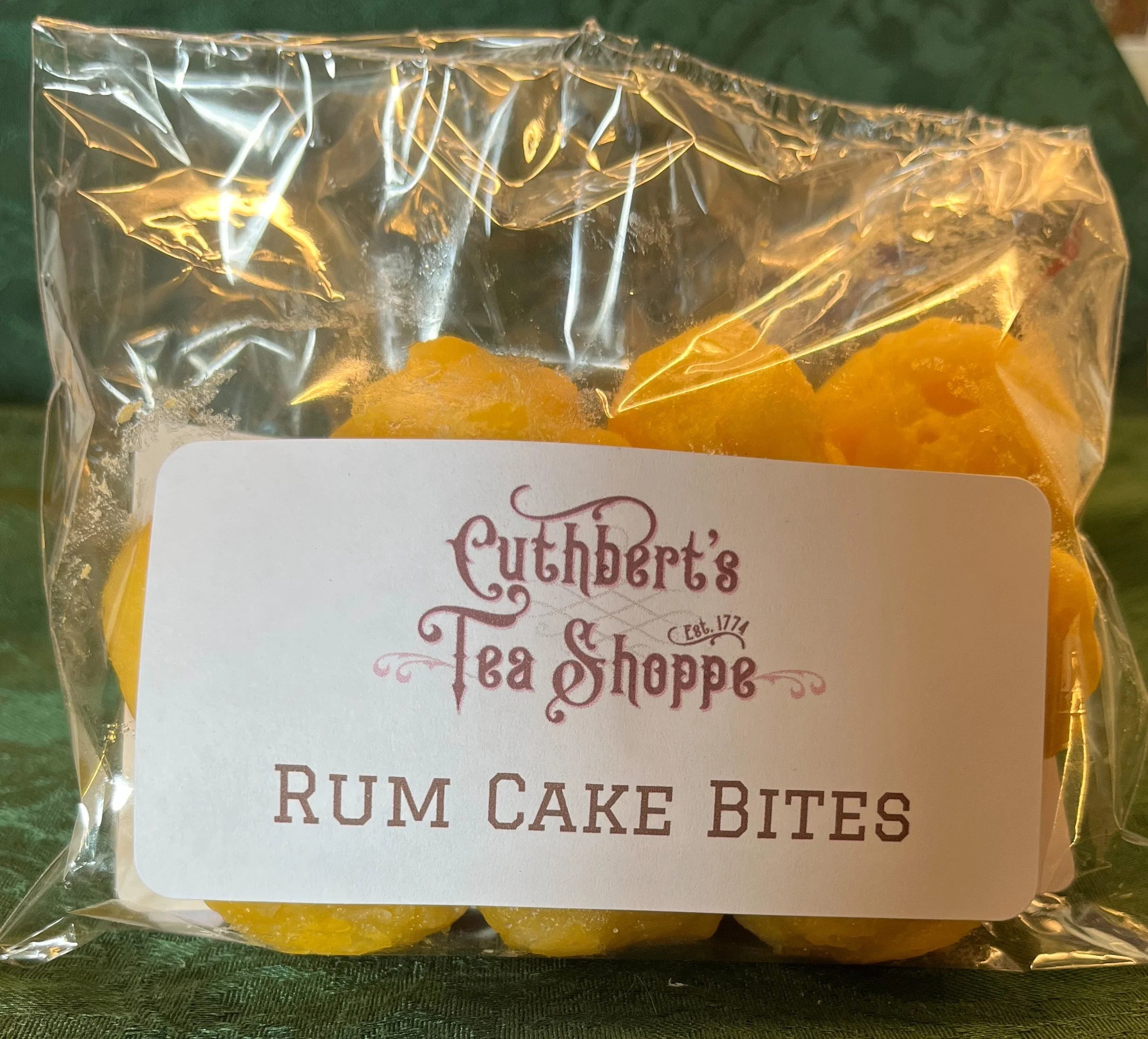 Rum Cake Bites